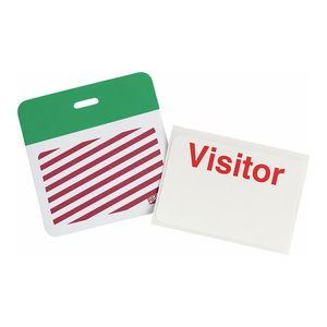 Porta Credenciales Desechables con Clip SecurAlert de Brady para Hospitales y Laboratorios - Product Image 2