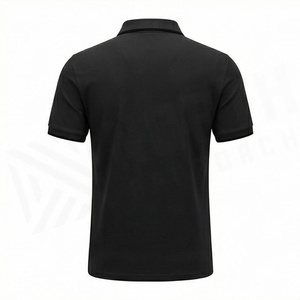 เสื้อโปโลกอล์ฟผู้ชาย ระบายอากาศได้ดี แขนสั้น ประสิทธิภาพสูง แห้งเร็ว ผ้าฝ้ายพรีเมียม สีสันปรับแต่งได้ กระชับพอดีตัว - Product Image 2