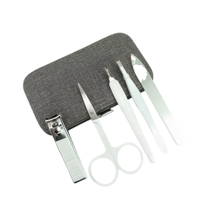 Hot Selling Professional Manicure Pedicure <b>Kit</b> Stainless Steel <b>Nail</b> Clipper Grooming Set OEM Custom Logo Wholesale - Product Image 3