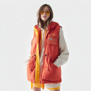 Gilet matelassé ultraléger sans manches pour femme – Gilet d'hiver chaud et léger en duvet ultra-fin pour femme - Product Image 4