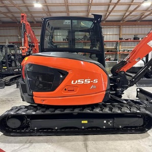 ซื้อรถขุดขนาดเล็ก Kubota U55 5 ตัน คุณภาพสูง พร้อมเครื่องยนต์ เกียร์ ปั๊ม แบริ่ง และตีนตะขาบระดับพรีเมียม สำหรับงานหนักในไซต์งาน - Product Image 2