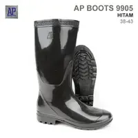 PVC Protective <b>Boots</b> 9905 <b>Black</b>-Waterproof Steel Toe Winter <b>Work</b> <b>Boots</b> - Product Image 2