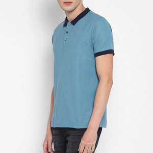 Nouveauté été : polos légers pour hommes, logo de marque, en coton, prix raisonnable, fabrication OEM - Product Image 3