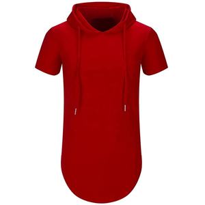 เสื้อกันหนาวผ้าฝ้ายแขนสั้นมีฮู้ดสำหรับผู้ชายสไตล์สตรีทแวร์มีฮู้ดสำหรับฤดูใบไม้ผลิ - Product Image 3