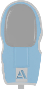 Mitaine de baseball ADIHA IMPEX en tissu non tissé durable pour la protection des joueurs, bleu ciel et blanc - Product Image 3