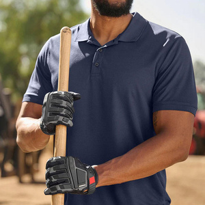 ถุงมือช่างหนังวัวเกรดพรีเมียม ทนทานต่อแรงกระแทก พร้อม TPR ฉีดขึ้นรูป สำหรับกิจกรรมกลางแจ้ง ถุงมือนิรภัย - Product Image 3