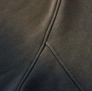 Custom Sun Faded <b>Zip</b> <b>Up</b> <b>Hoodie</b> Fleece <b>Black</b> 450 Gsm French Terry Manufacturer 100% Cotton <b>Hoodie</b> Wholesale Embroidery - Product Image 6