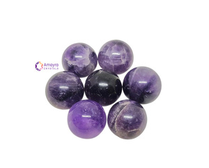 Esfera de Amatista, Piedras Preciosas, Suministros de Cristal al por Mayor, Esferas de Cristal Naturales Hechas a Mano, Resistentes al Agua, Cristales Amayra - Product Image 1