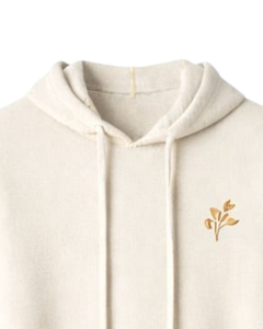 Sudadera con Capucha para Mujer, de Algodón y Felpa, con Logotipo Bordado Personalizado, Sudadera Informal, Fabricante Mayorista OEM ODM, Suministro al por Mayor - Product Image 4