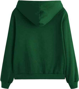 Sudadera con capucha y pedrería llamativa, con piedras brillantes, forro polar suave, corte holgado, perfecta para un estilo urbano moderno y para el día a día. - Product Image 4