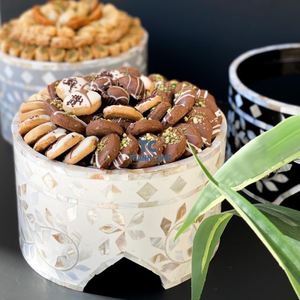 HIGH QUALITY CAKE STAND BEST SELLING CHOCOLATE TRAYS for RAMADAN TRAYS EID TRAYS - Product Image 1