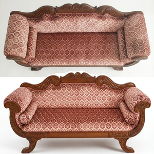 Sofás Cama de Madera de Teca Sólida con Hermosos Tallados, Diseño Moderno y Elegante, Precio al por Mayor - Product Image 4