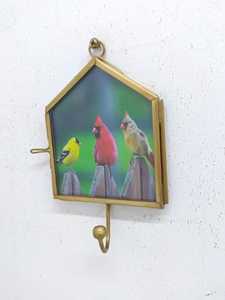 Artisan Design Brass <b>Metal</b> Photo <b>Frame</b> with Hook Brass glass <b>picture</b> <b>frame</b> with hook brass finish home decor office wedding - Product Image 4