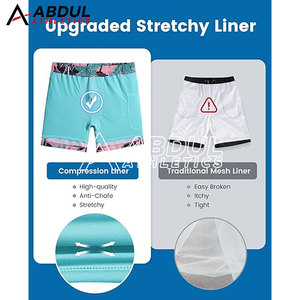Athletic Gym <b>Shorts</b> Featuring Quick Dry Material Comfortable Fit And Durable Construction For Active Workout Sessions - Product Image 2