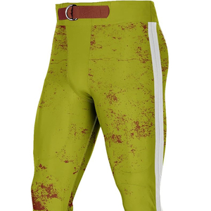 Comfortable Training Football Pants for Men Long Sports Shorts with Reinforced <b>Padding</b> for Match Day and Intense Tackle <b>Practice</b> - Product Image 4