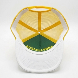 Casquette Trucker en Mousse à 5 Panneaux Personnalisée, Chapeau Snapback en Maille avec Corde, Broderie 3D en Relief, Visière Courbée, Vente en Gros de Casquettes OEM - Product Image 4