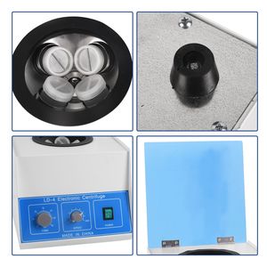 Centrifugeuse de laboratoire électrique 4000 tr/min avec minuterie et contrôle de vitesse, 110V 60Hz, de paillasse, 4 tubes de 100 ml, vitesse réglable - Product Image 5