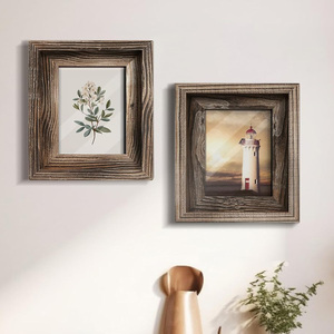 Chất Lượng Cao Gỗ Thông Handmade 5X7 Khung Ảnh Tuyệt Vời Khắc Cho Tường Và Bàn Hiển Thị Các Bà Mẹ Món Quà Ngày Gia Đình Bán Buôn - Product Image 6