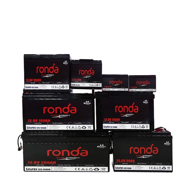 12V 24V 36V 7ah 100Ah 150ah 200ah Lithium Battery Lifepo4 Battery Pack