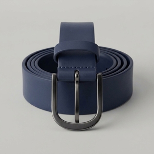 Ceinture en cuir de vachette OEM pour hommes, nouvelle mode, prix de gros, fabrication sur mesure, ceinture en cuir pour hommes - Product Image 1