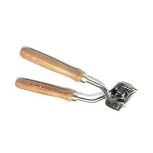 Tijeras de desespinado manuales reutilizables con mango de madera ajustables para ovejas, cabras y ganado - Product Image 2