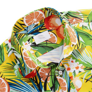 Camisa Hawaiana Aloha de Alta Calidad con Estampado Personalizado para Hombre, Camisa Hawaiana Casual con Botones, de Primera Calidad - Product Image 4