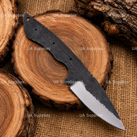 Couteau tactique UA forgé à la main en acier à haute teneur en carbone 1095, pointe tombante, épaisseur 0,5 mm, longueur totale 8,5 pouces, garantie 1 an