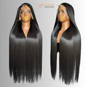 Extensiones de cabello Remy vietnamita virgen alineado con cutícula cruda de grado 12A de la mejor calidad 30 pulgadas peluca recta de hueso vendedores de cabello - Product Image 1