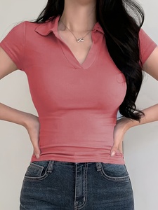 <b>Ladies</b> Contemporary Short Cut Fashion Tee Designed for Effortless Everyday Outfits and Modern Appeal - Product Image 2