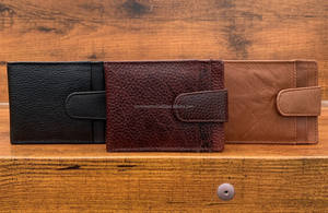 Cartera Retro minimalista Original para hombre 2025, monedero con cremallera, tarjetero, billetera para dinero, billetera de cuero genuino de grano completo para hombre - Product Image 4