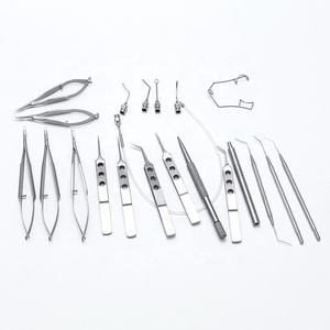 Ensemble d'instruments chirurgicaux manuels professionnels pour la chirurgie de la cataracte, kit d'outils microchirurgicaux ophtalmiques réutilisables pour usage hospitalier - Product Image 5