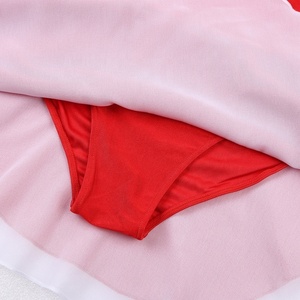 Ropa de baile para mujer, vestido de baile de manga larga con ojo de la espalda para cerradura en Ballet, baile moderno, patinaje artístico, competición de actuación - Product Image 4