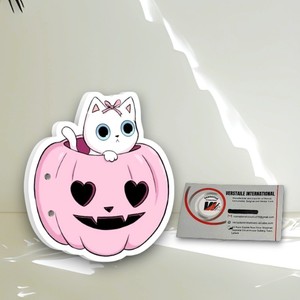 Palette à Cils Magnétique en Acrylique de Haute Qualité pour Halloween, Motif Chat, Diamant/Cercle, Multifonctionnelle, Réutilisable, Marque Privée - Product Image 5