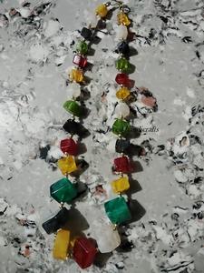 Joyería de moda collar de resina Venta caliente de la India collar de resina hecho a mano para mujeres y niñas aspecto clásico - Product Image 4