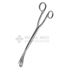 Surgical Foerster Sponge Straight Forceps 12" Serrated Jaws Tools <b>Box</b> <b>Lock</b> with Ratchet Non-sterile CE by Metal Med - Product Image 4