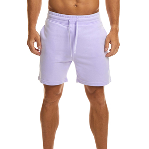 Shorts décontractés pour hommes en mélange de coton et polaire, respirants, coupe confortable pour les activités quotidiennes et les tenues décontractées – En promotion - Product Image 1
