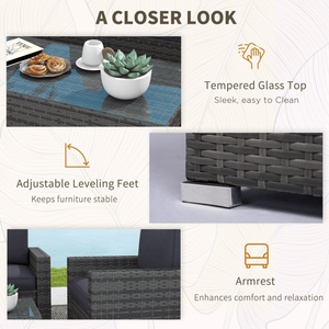 Conjunto de Muebles de Patio con Piezas para Decoración de Jardín - Product Image 5