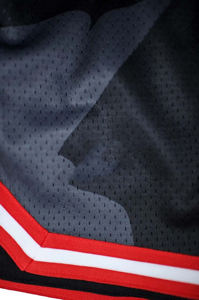 Pantalones Cortos Deportivos de Malla 100% Poliéster para Hombre, Cintura Elástica Cómoda, Estampado Gráfico Personalizado por Transferencia de Calor, Secado Rápido, Transpirables, con Bolsillos - Product Image 5