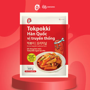 BEST SELLING O'food Tokpokki coréen authentique, saveur épicée traditionnelle, 300g, gâteau de riz épais, nourriture de rue asiatique instantanée, vente en gros - Product Image 1