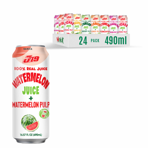 Jus de litchi 490 ml avec pulpe - Fabricant de boissons OEM ODM sous marque privée J79 Vietnam - Product Image 1