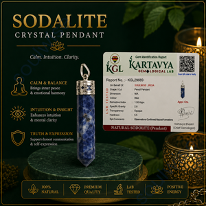 Pendentif en Sodalite Style Classique Unisexe pour Mariages et Anniversaires - Product Image 4
