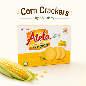 |Free Samples| Simply delightful Corn 342g Corn Vegetable Crackers <b>Baked</b> Cruchy Snack ODM Bulk Direct Factory Best Price - Product Image 1