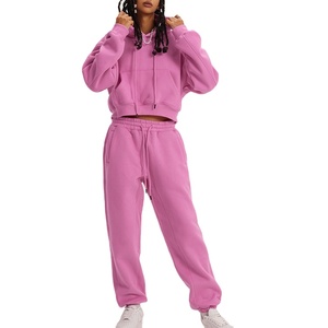 Gran oferta 2025, conjunto de dos piezas de manga larga de Color sólido para mujer, Tops informales de alta calidad, decoración con patrón de botones para chándal - Product Image 3