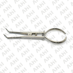 เครื่องมือเกี่ยวกับฟันยางแบบแมนนวลที่หนีบเขื่อนที่หนีบเหล็กสแตนเลสเครื่องมือผ่าตัดทางทันตกรรมแบบใช้ซ้ำได้ - Product Image 4