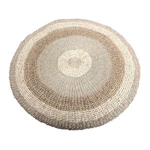 New Design Eco Friendly Seagrass Two Tone Rugs Doormat Water Hyacinth <b>Carpet</b> Rug for Home Decor Handwoven in Viet Nam - Product Image 1