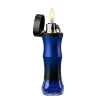 Briquet coupe-vent portable le plus vendu pour fumeurs, vente en gros usine, support 200k 60k