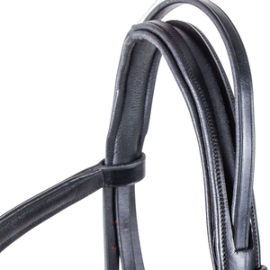 Bridon d'équitation de luxe en cuir véritable de qualité supérieure, confortable et personnalisable pour les sports équestres en extérieur - Product Image 3