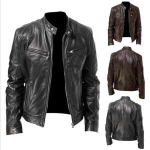 Proveedor Directo de Fábrica, Fabricante de Pakistán, Chaquetas de Cuero para Hombre, Nuevas, Elegantes, con Servicio OEM, Más Vendidas - Product Image 1