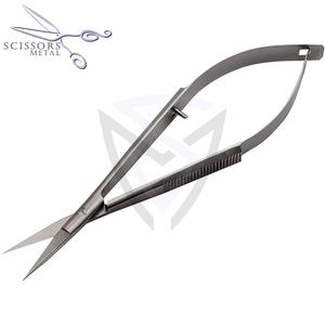 Nouvel Arrivage Ciseaux à Sourcils Courbés pour Micro-Cils en Acier Inoxydable de Qualité Chirurgicale, Ciseaux à Ongles Tranchants, Marque Privée Beauté - Product Image 5