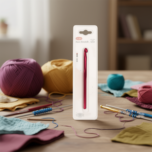 Uncinetto Ilan 8 mm in alluminio per lavoro a maglia e uncinetto - Product Image 2